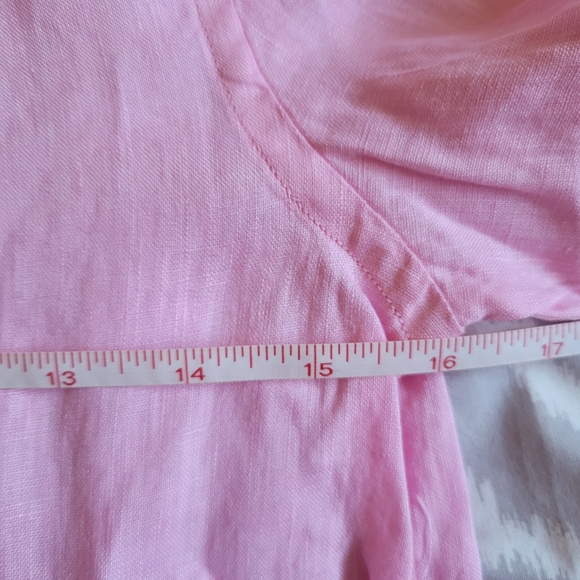 Girl's Ralph Lauren button down shirt, pink. Size 10. New with tags - Picture 5 of 6